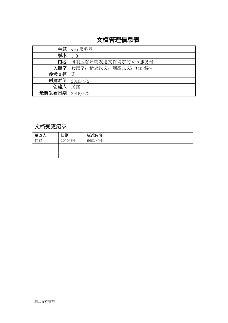 軟件開發設計文檔實用模板 架構藍圖與實現指南